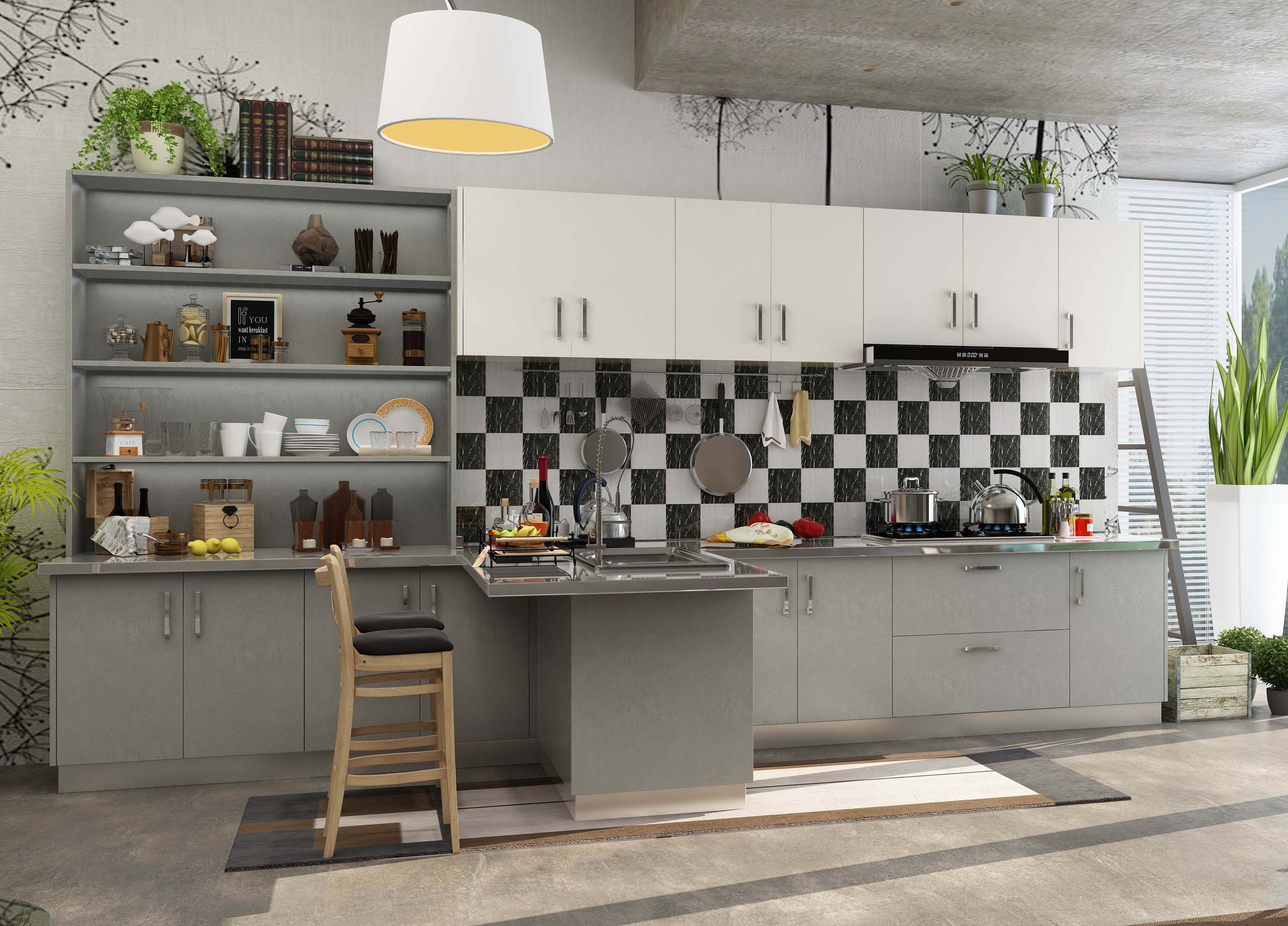cheap stylish kitchen cabinets