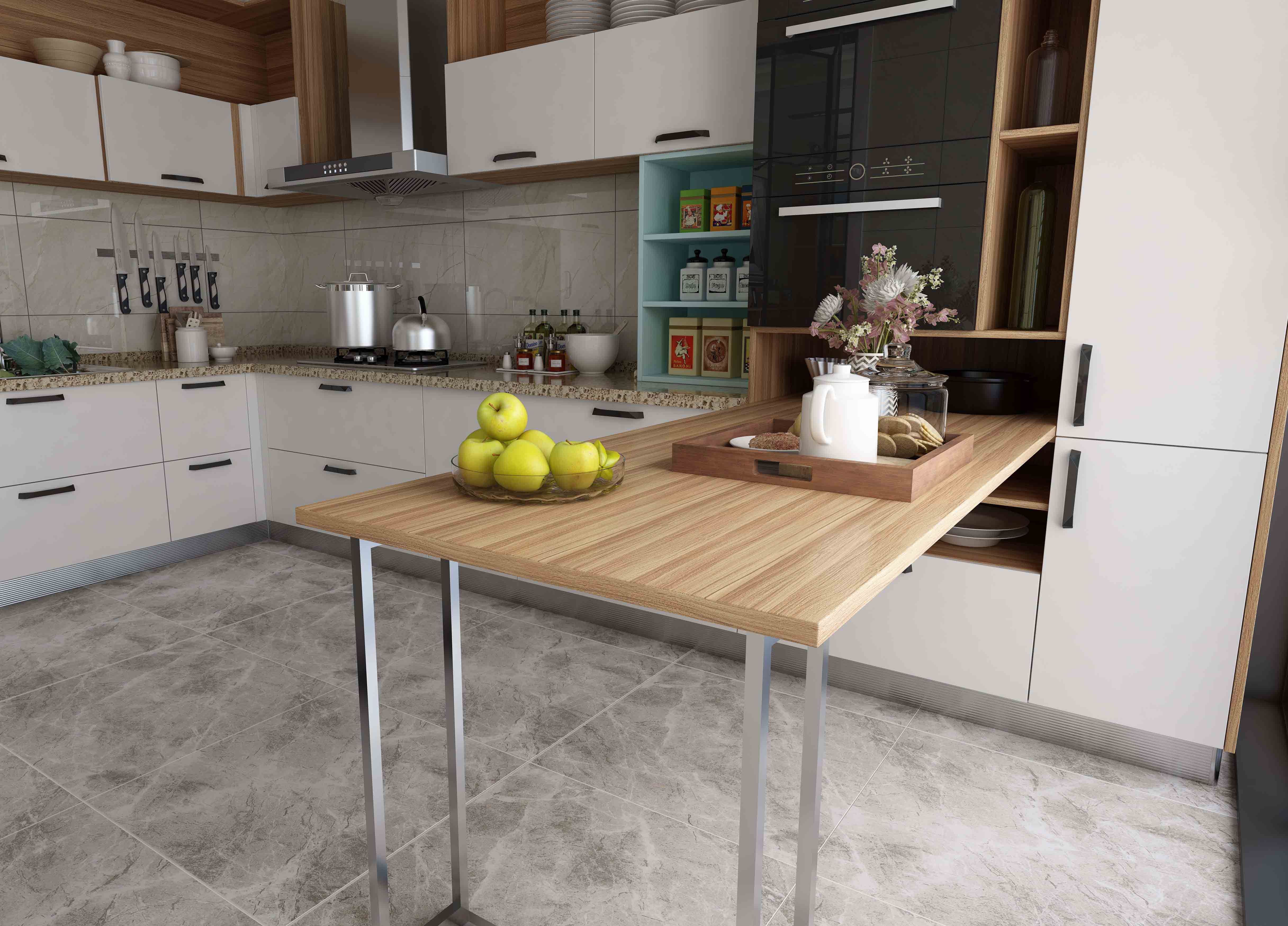 Laminate Kitchen suppliers HM1701 H18909