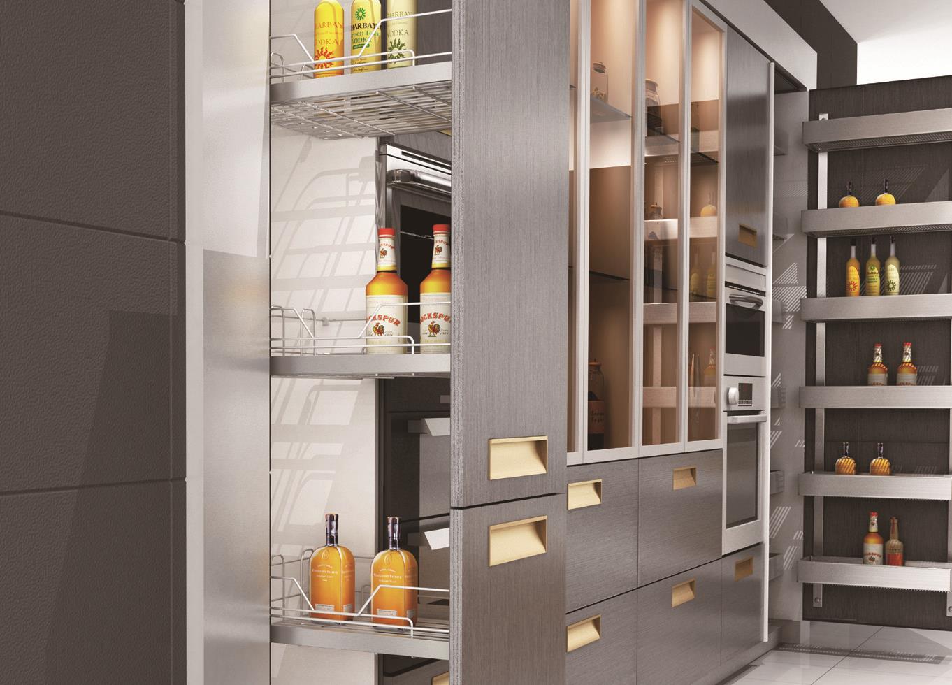 Modern Kitchen Pantry Cupboards