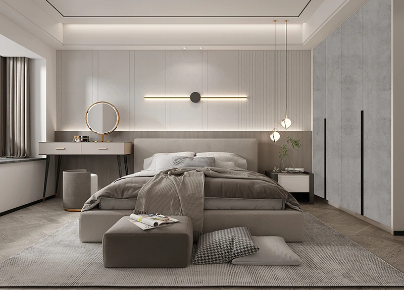handleless modern wardrobe