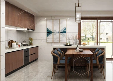 6 dels més bonics armaris de cuina de gra de fusta