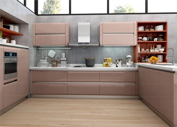 Apartment Gloss Kitchen Cabinet