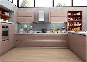 Moble de cuina brillant de l'apartament